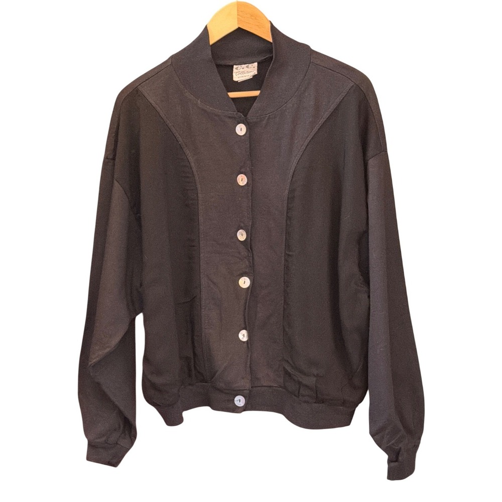 Vintage 90's C.C. Collection Jacket Minimalist Dark Academia Normcore Gorpcore